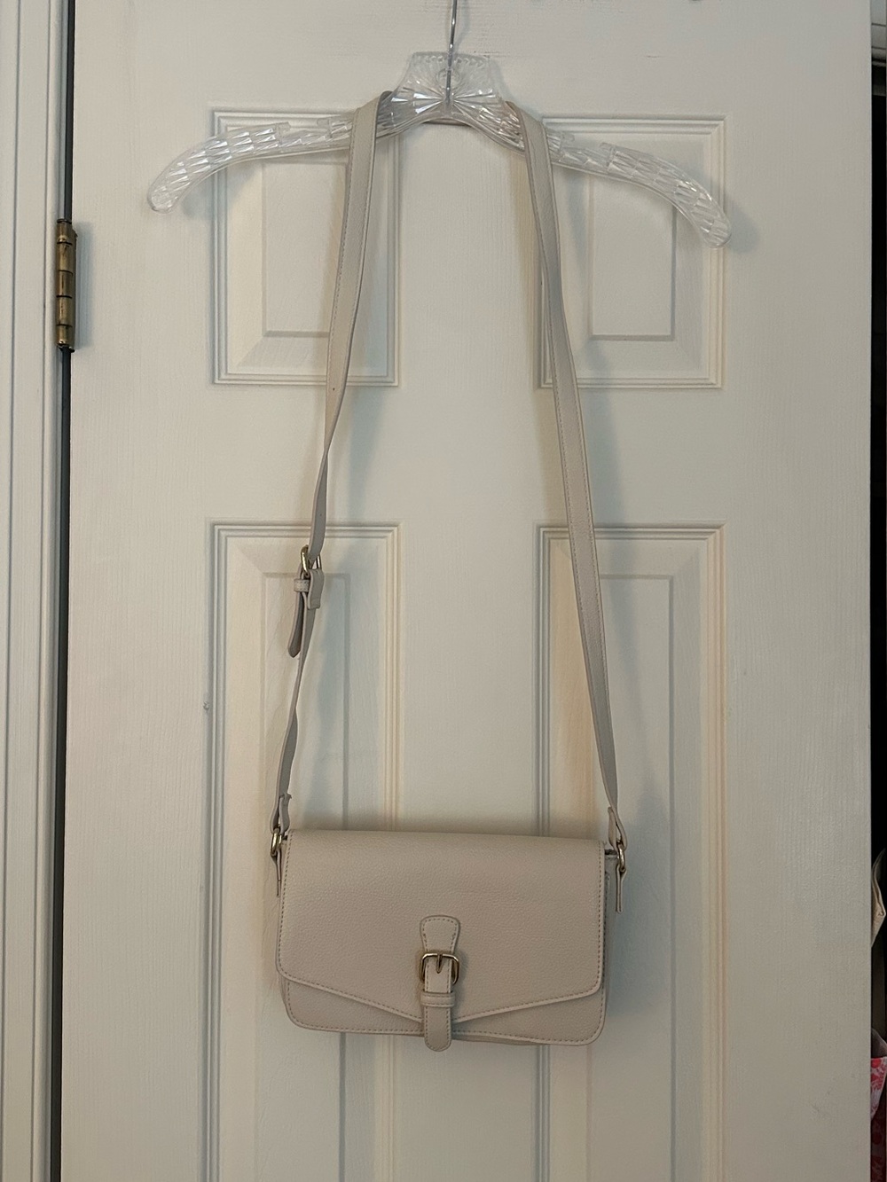 Cream Crossbody Bag